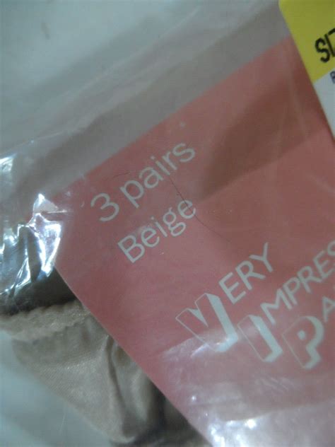 New Sealed Vintage Sears Very Impressive Panty Nylon Briefs Pack