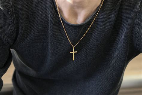 Gold Chains With Cross For Men