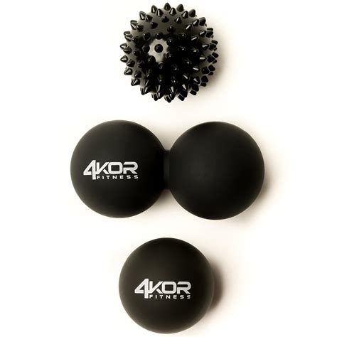 Mobility Ball Set By 4kor Fitness Black Uk Sports And Outdoors