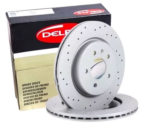 PAIRE DE DISQUES de frein arrière Vauxhall Astra GTC 2012 2018 DELPHI