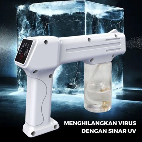 Jual Nano Spray Steam Gun Disinfektan Portable Wireless With Uv Light