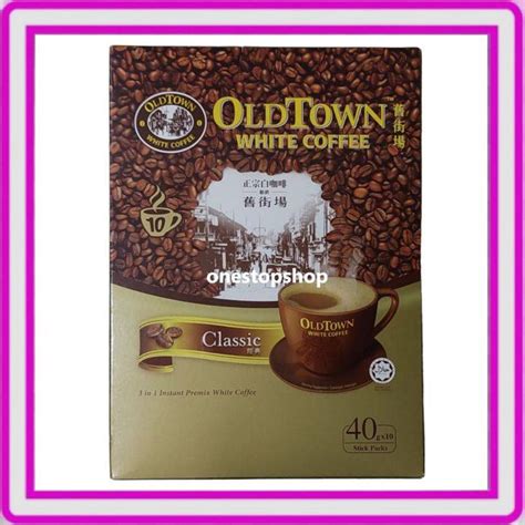 Old Town White Coffee Classic 40g X 10 Stick Packs Lazada Ph