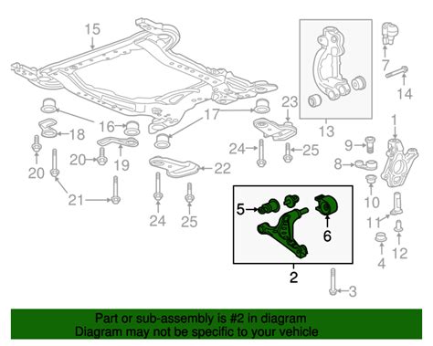 84166543 Front Driver Side Lower Control Arm 2016 2020 Buick Envision