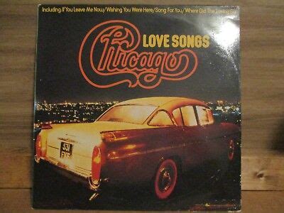 Chicago ‎– Love Songs Vinyl LP Compilation UK 1982 Pop Rock TV RECORDS ...