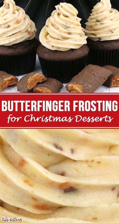 Butterfinger Buttercream Frosting Recipe Desserts Cake Recipes Food