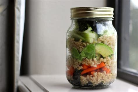 25 Vegetarian Mason Jar Meals To Help You Win At Lunch Oh My Veggies