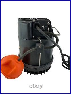 Abs Robusta 201 Submersible Water Trash Sump Pump Free Shipping Tested