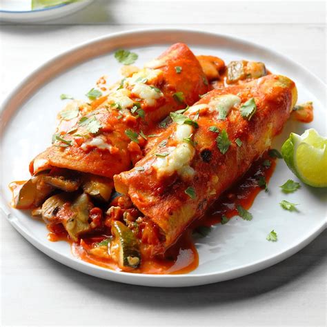 Veggie Enchiladas Roasted Vegetables Make These Extra Flavorful