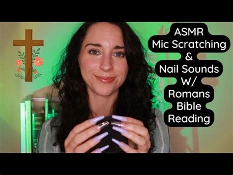 Asmr Bible Reading Of Proverbs Mic Scratching Face Touching