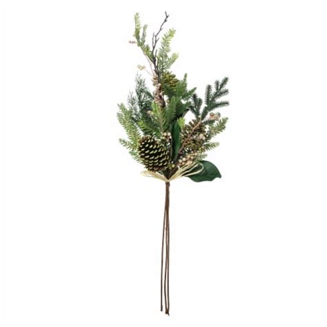 Northlight 28 Artificial Mixed Pine With Berries And Pine Cones