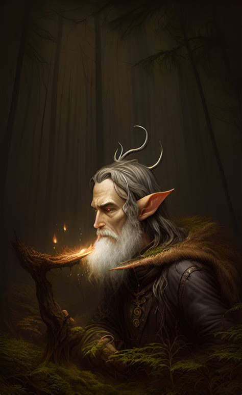 Wood elf by krummervogel on DeviantArt