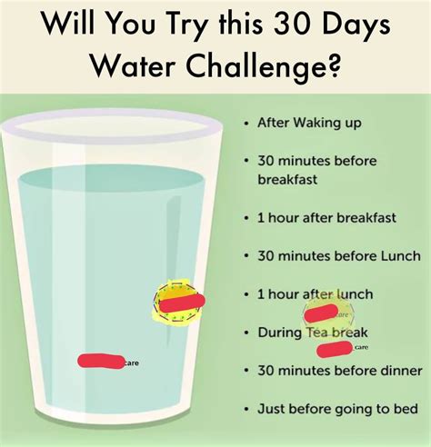 30 days water challenge - drinking routine | Food & Health