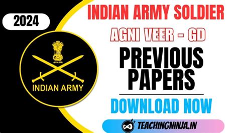 Indian Army Agniveer Gd Previous Papers To