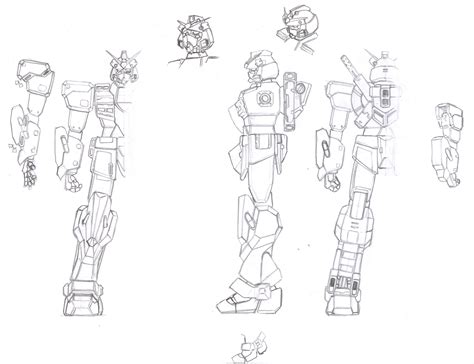 Kansei Gundam Blueprints By Type X Illust On Deviantart