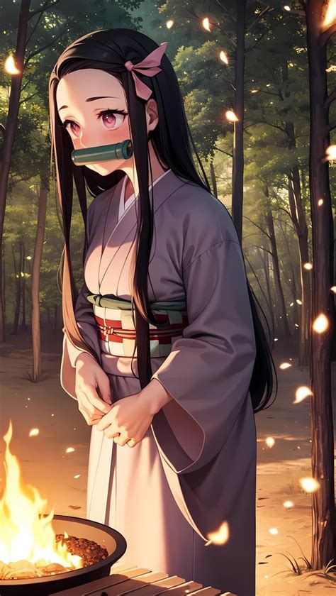 Nezuko Kamado Slayer Demon Hot