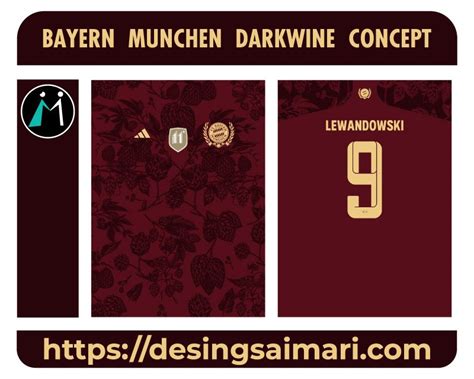 Bayern Munchen Darkwine Concept Desings Aimari