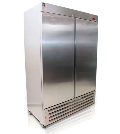 Refrigerador Criotec Fsm Hc Vertical En Acero Inoxidable Linea