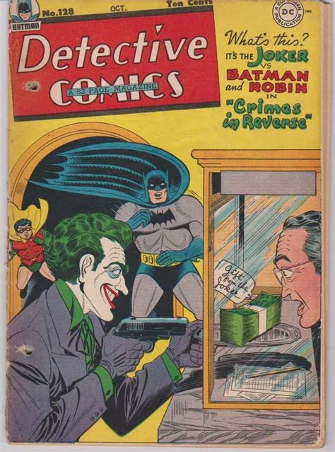 Detective Comics And Featuring Batman And The Joker Golden