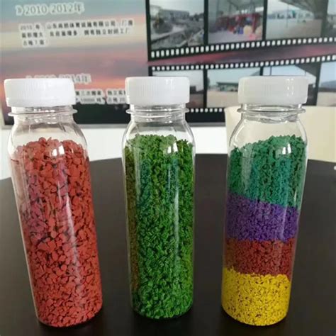 Colorful Rubber Granules Infilled School Playground Rubber Epdm Flecks