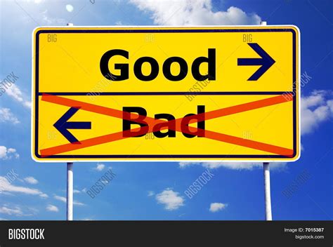 good bad image photo  trial bigstock