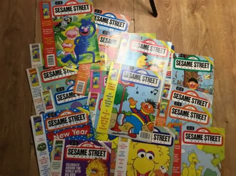 Sesame Street Magazine Marvel Comics X Issues