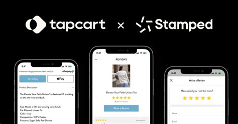 Stamped Reviews Tapcart Integrations