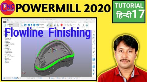 Flowline Finishing In Powermill Powermill Me Flowline