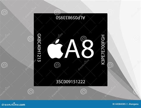 New Apple A8 Processor editorial image. Illustration of chip - 44384285