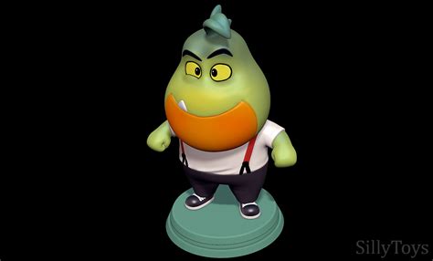 Mr. Piranha - The Bad Guys 3D Model by SillyToys