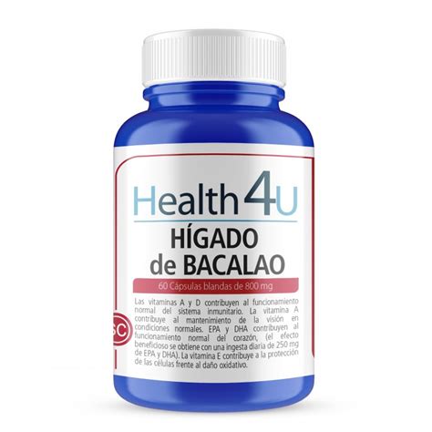 H U H Gado De Bacalao C Psulas Blandascompra Online