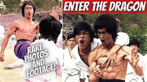 Bruce Lee Enter The Dragon Rare Behind The Scenes Footage And Photos