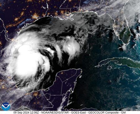 Tropical Storm Francine Forms In Gulf Of Mexico Houston Region And