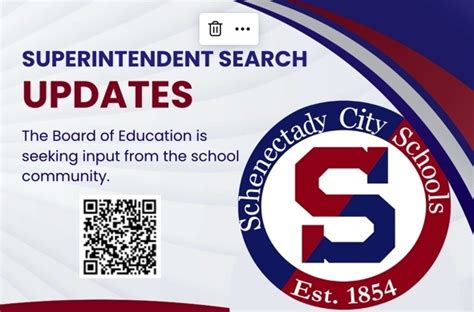 Superintendent Search Information & Updates | Schenectady City School ...