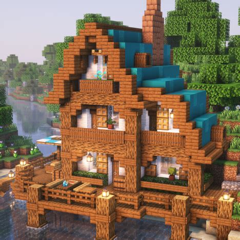 Riverside House Minecraft Map