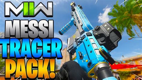 The New Messi Operator Bundle Tracer Pack In Mw2 Blue Tracer Weapons