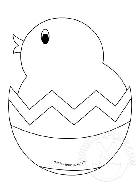 Free Printable Easter Chick Coloring Pages Coloring Pages