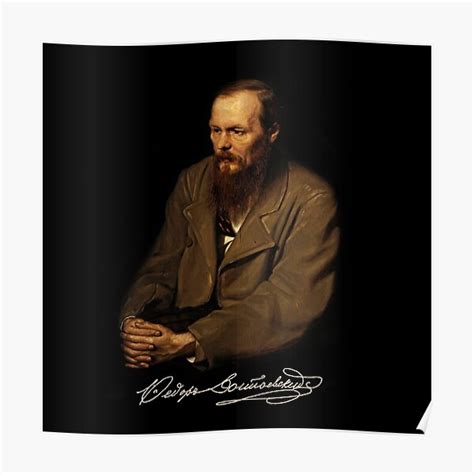 "Fyodor Dostoyevsky" Poster by ValentinaHramov | Redbubble