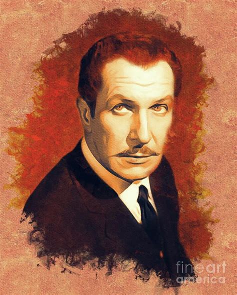 Vincent Price Movie Legend Painting By Esoterica Art Agency Fine Art