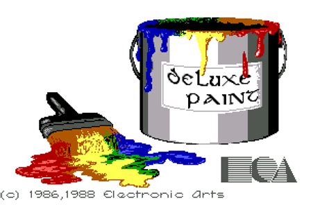 WinWorld: DeluxePaint 1.x