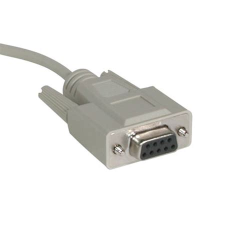 20ft 61m Db25 Male To Db9 Female Serial Rs232 Null Modem Cable Serial Rs232 Computer