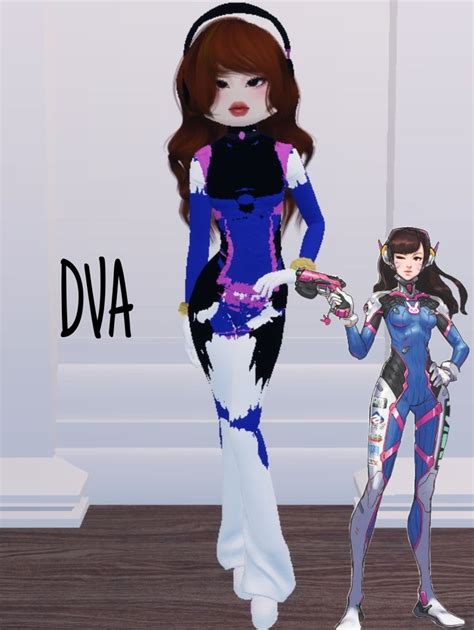 Dva Overwatch Dti In 2024 Dress To Impress Pool Party Dresses