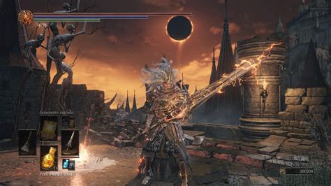 DARK SOULS 3 NG 7 NG 21 MEMERUN LANZA ESPADA ASESINO DE DRAGONES