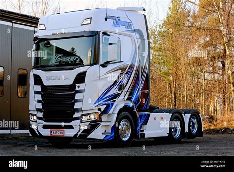 Raseborg Finland November Next Generation Scania S Of