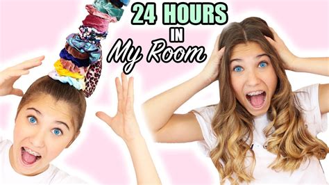 24 Hours In My Bedroom Rosie Mcclelland Youtube