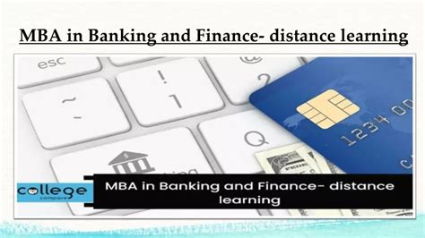 Ppt Mba In Banking And Finance Distance Learning Powerpoint Presentation Id11781437