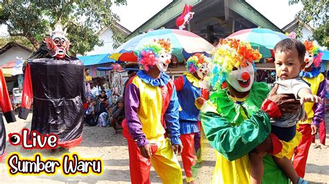 BADUT GENDONG ANAK ORANG MAONG REMAJA LIVE SUMBERWARU FUNNY CLOWN