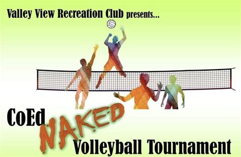 Nude Volleyball Tournament Valley View Recreation Club