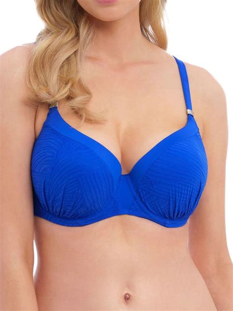 Amazon Fantasie Ottawa Full Cup Bikini Top 36F Pacific