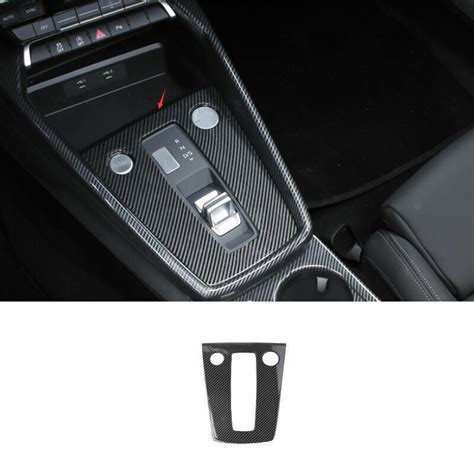 Carbon Fiber Center Console Gear Shift Panel Trim Ubuy India