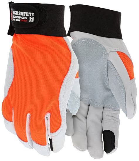 Mcr Safety Hi Visibility Mechanic Work Gloves Dpok Series